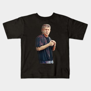 Anthony smoker style Kids T-Shirt